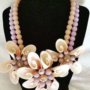Pearls & Flowers Necklace